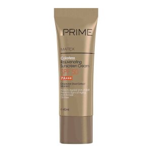 ضد آفتاب بی‌رنگ جوان کننده SPF50 پرایم