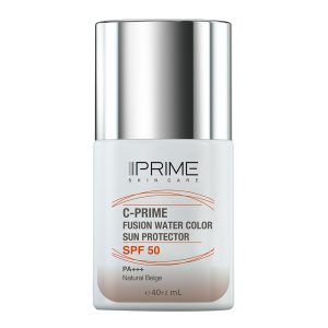 ضد آفتاب فیوژن واتر spf50 رنگی حاوی ویتامین سی بژ طبیعی پرایم